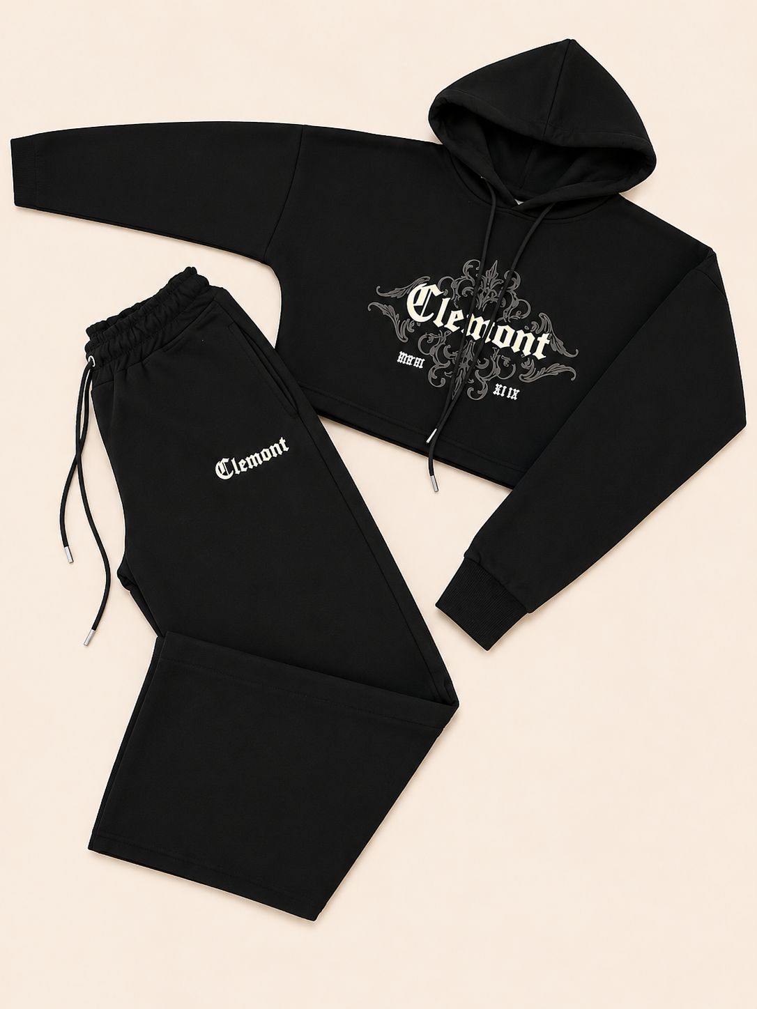CONJUNTO CLEMONT NEGRO CORONA