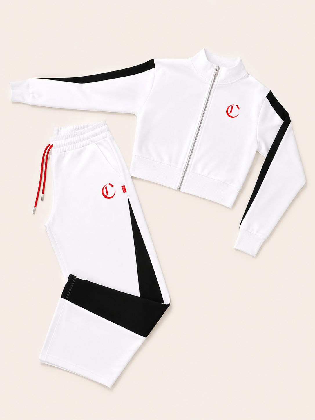 CONJUNTO CLEMONT BLANCO NEGRO