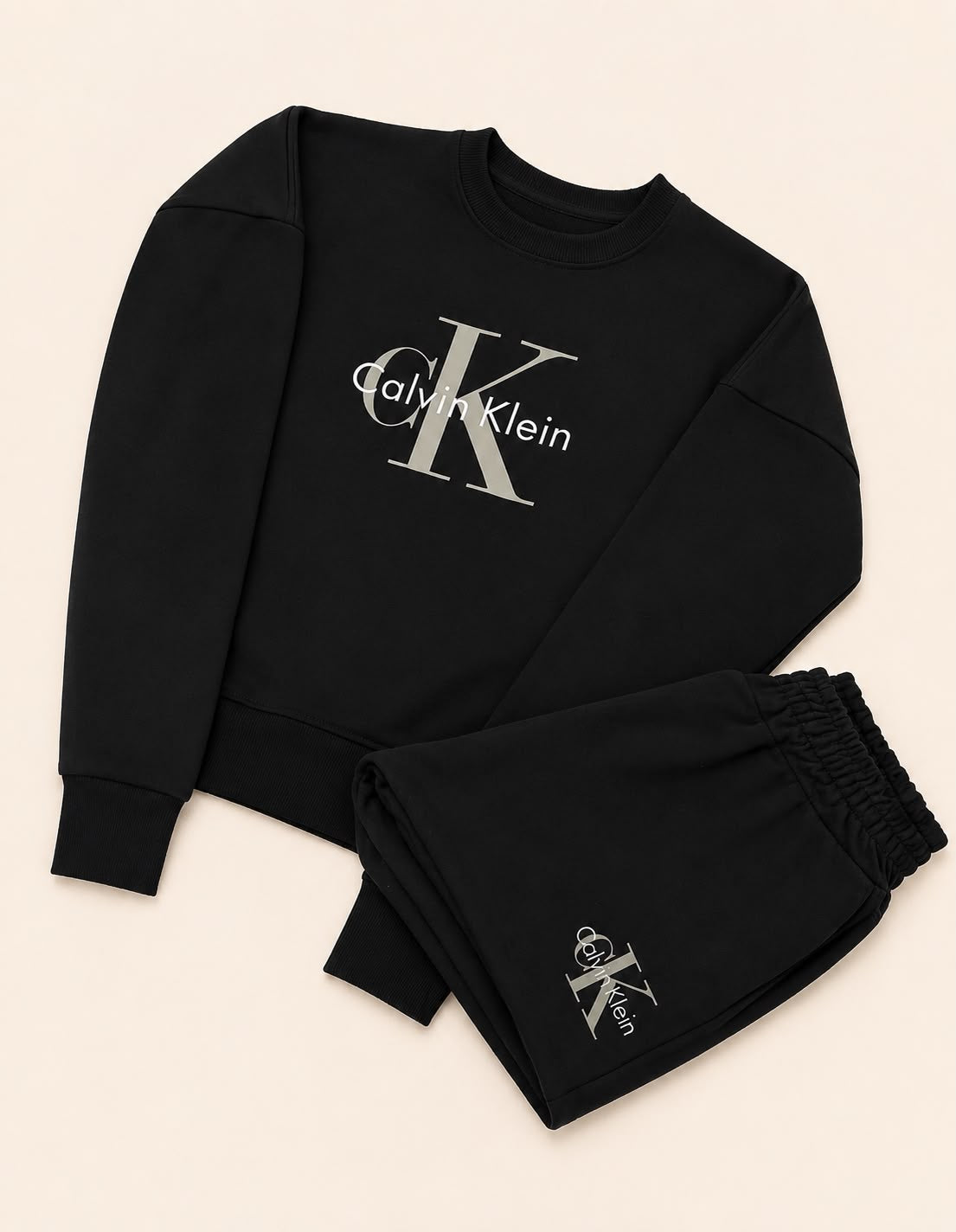 CONJUNTO CK NEGRO SHORT