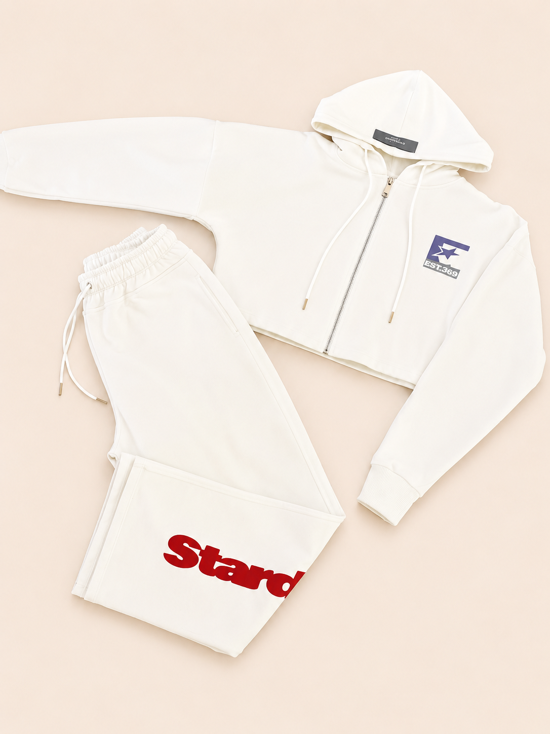 CONJUNTO UNDERGOLD BLANCO ESTRELLA MORADA
