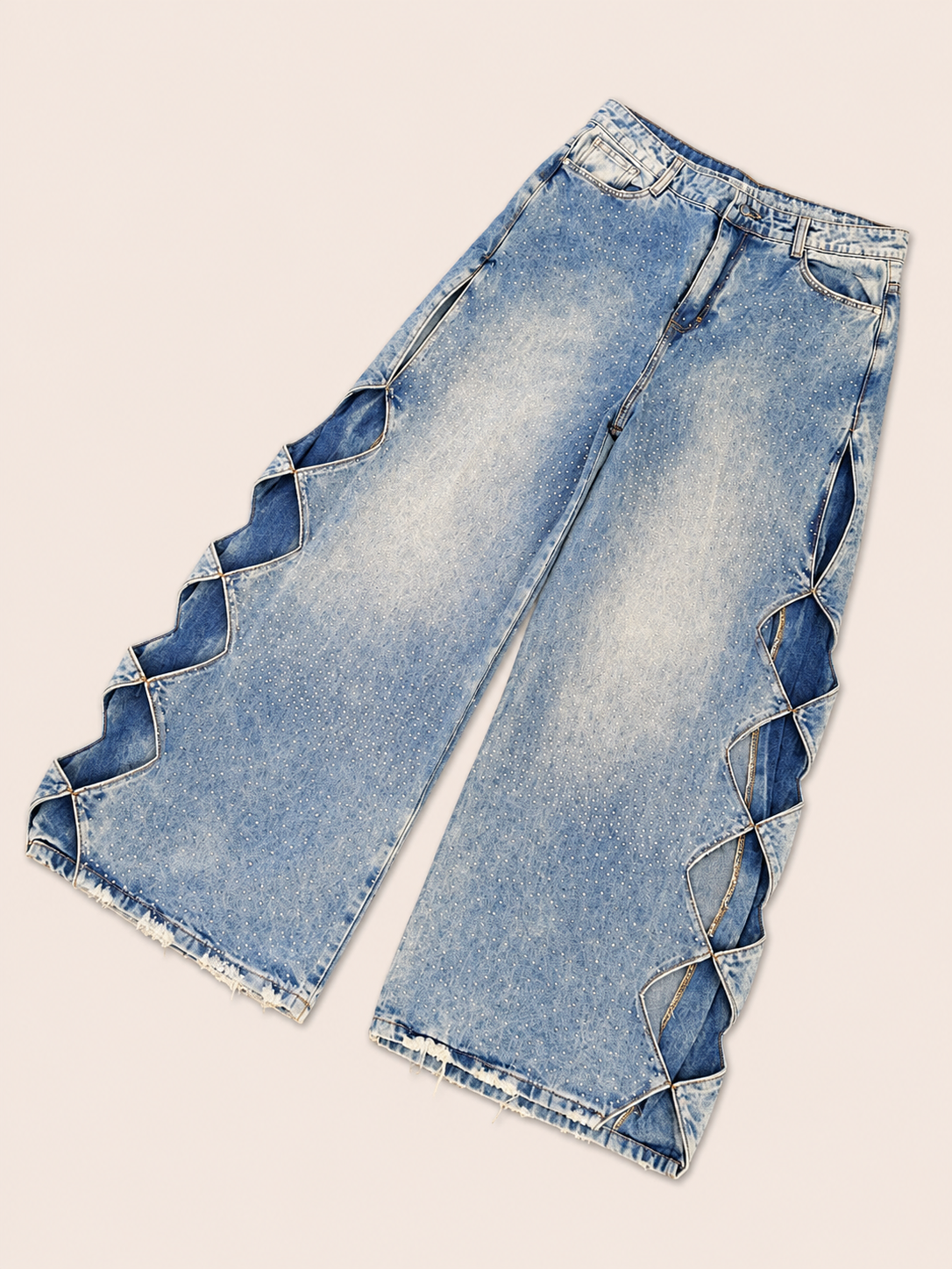 PANTALÓN ROTOS BRILLOS