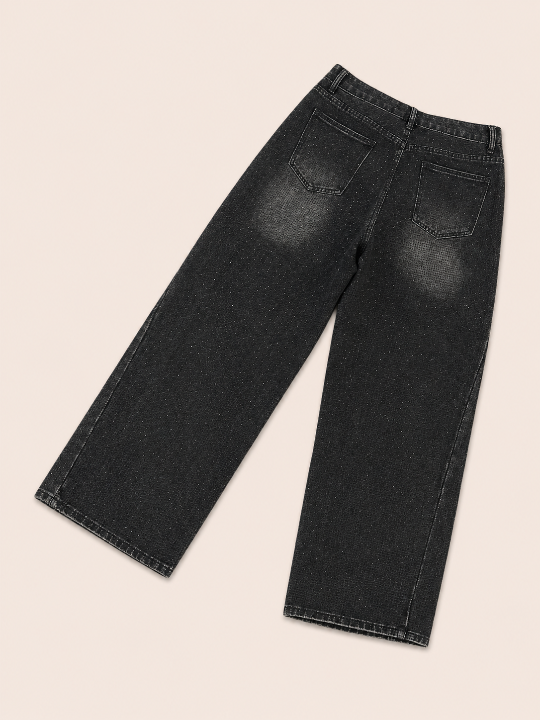 PANTALÓN NEGRO BRILLOS