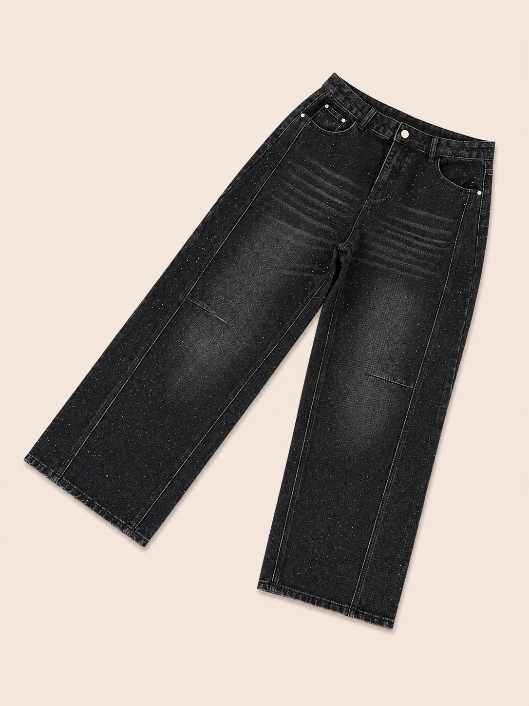 PANTALÓN NEGRO BRILLOS