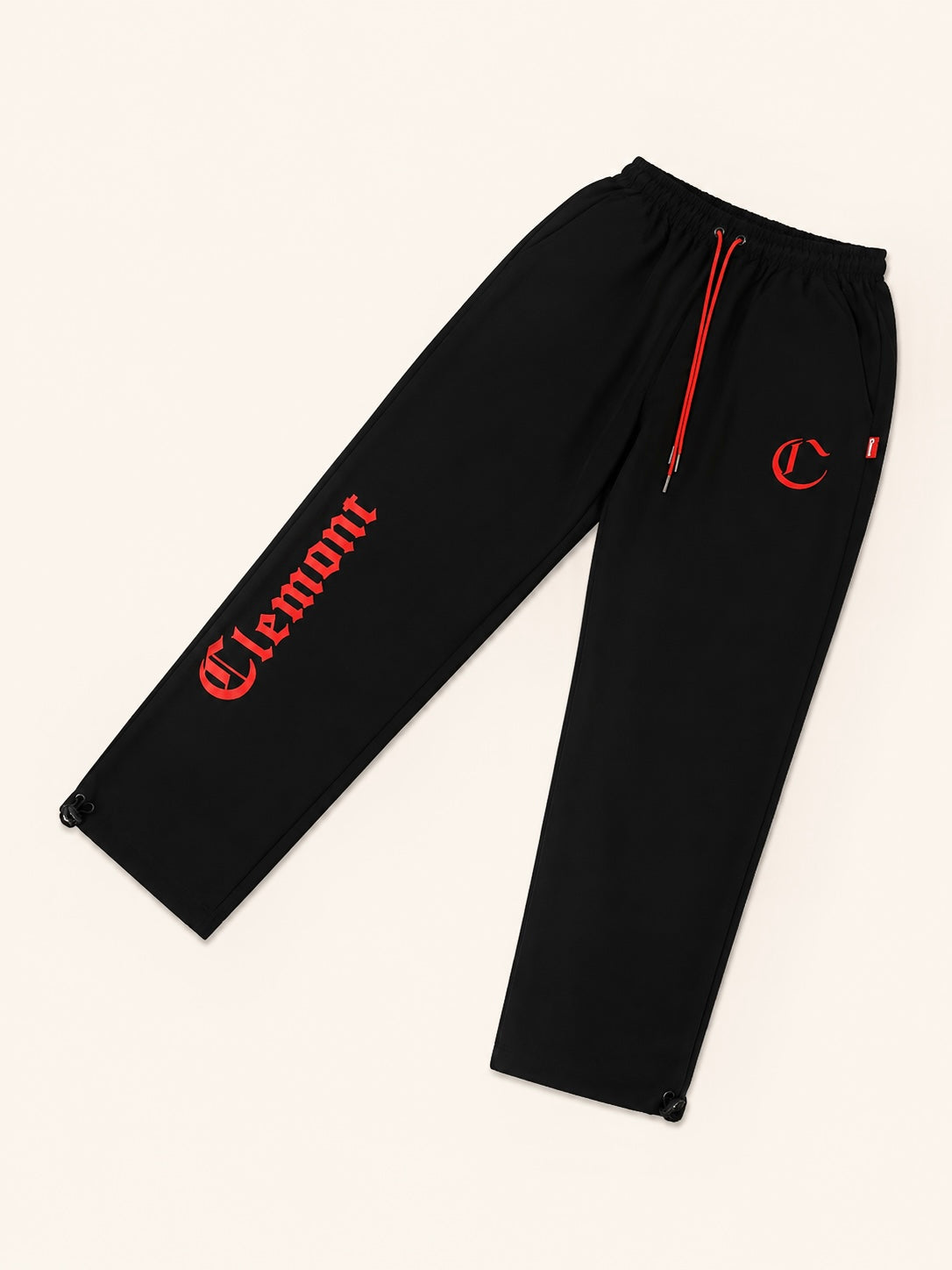 JOGGER CLEMONT NEGRO C ROJA