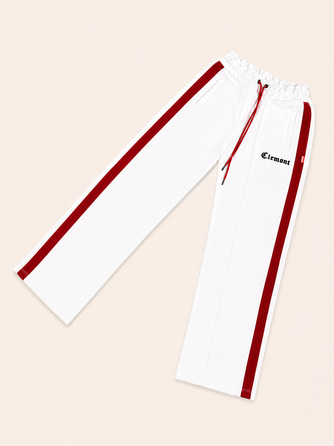 SUDADERA CLEMONT BLANCA ROJA