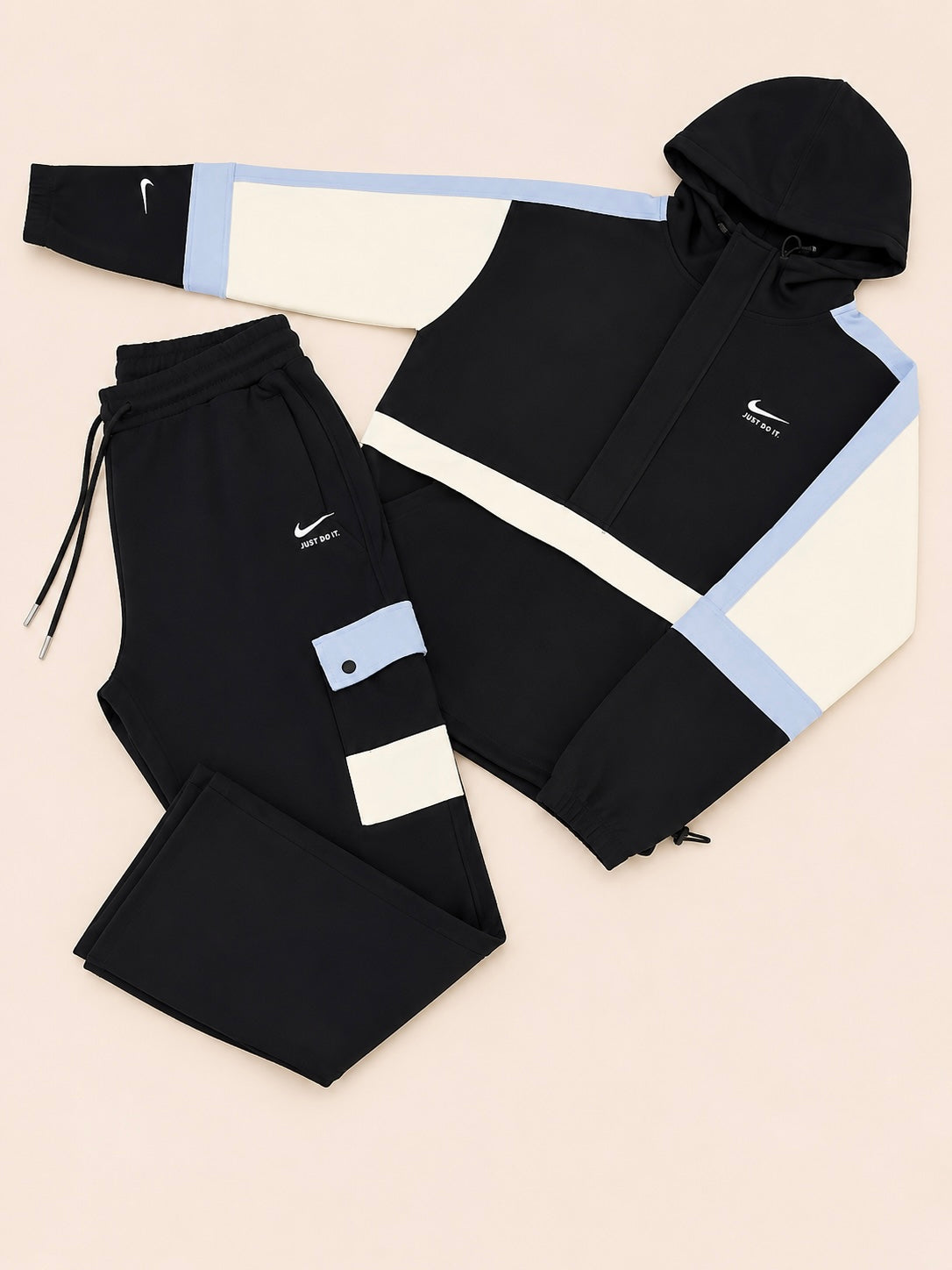CONJUNTO NIKE NEGRO AZUL