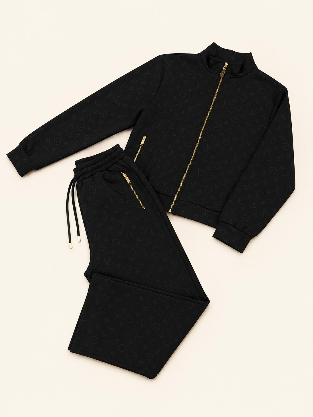 CONJUNTO LV NEGRO BUZO