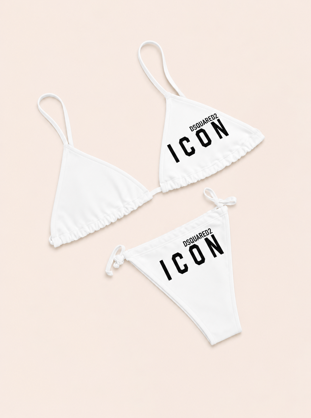 TRAJE DE BAÑO DSQUARED BLANCO