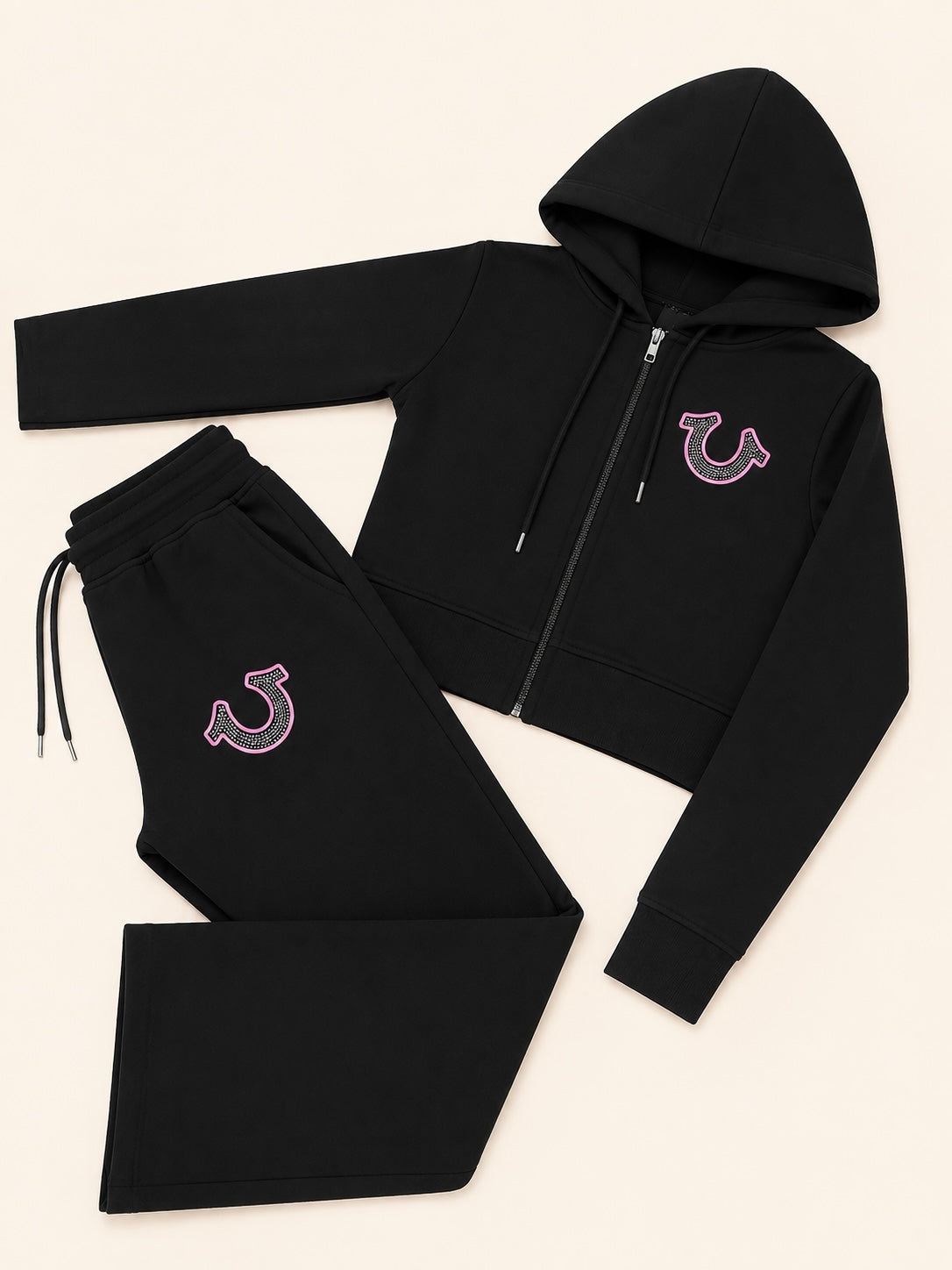 CONJUNTO TRUE NEGRO MORADO