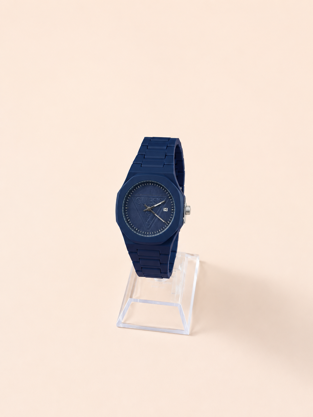 RELOJ GUESS AZUL CÍRCULO