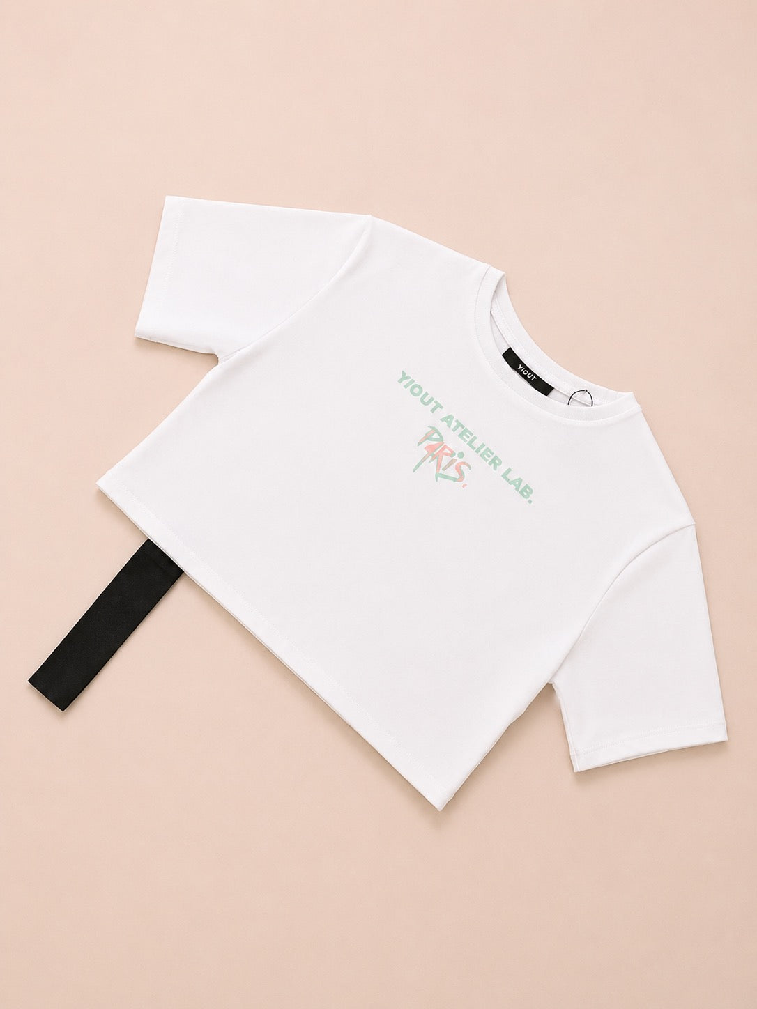 CAMISA Y/OUT BLANCA Y ROSADA