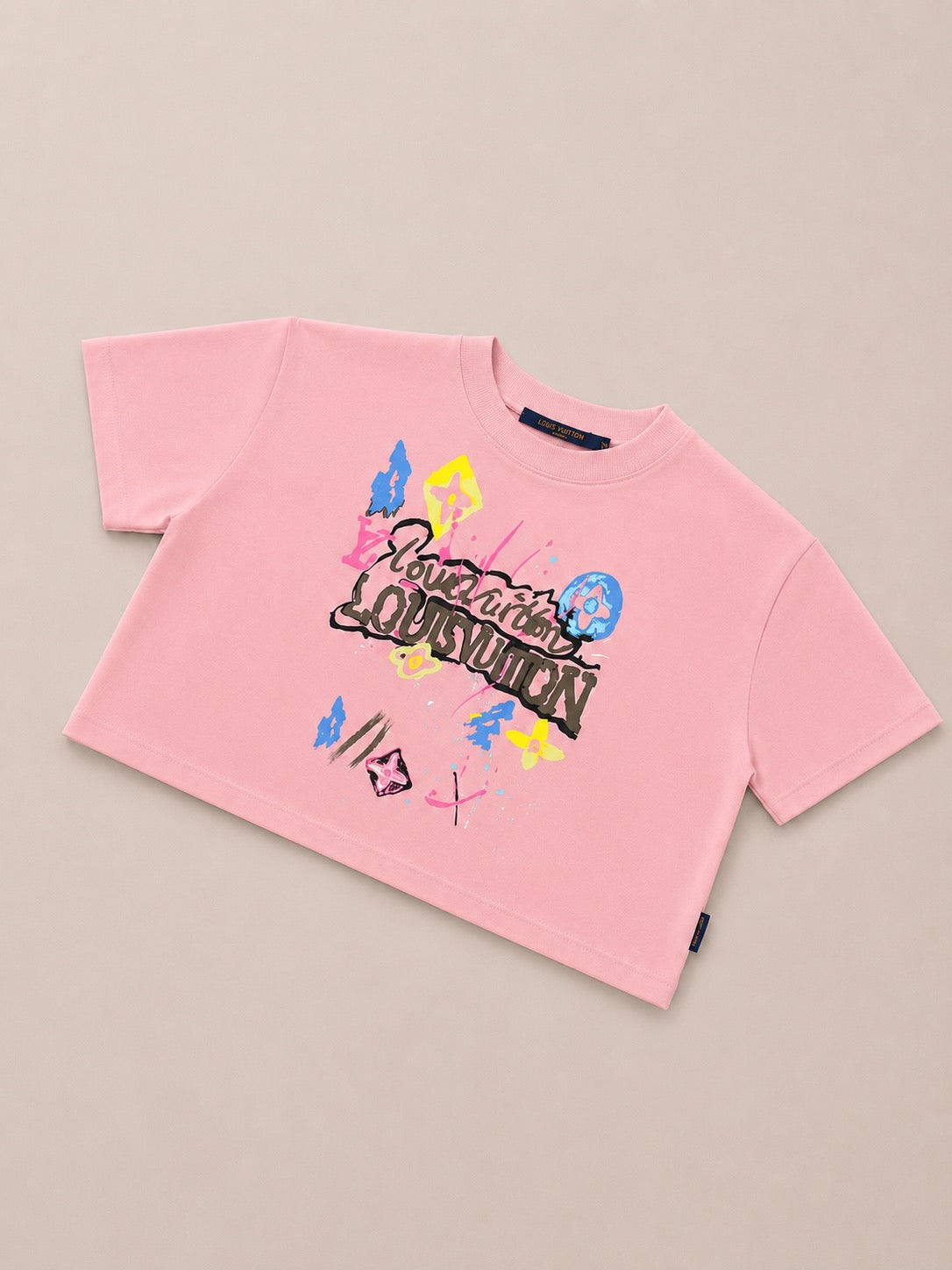 CAMISA LV ROSADA COLORES