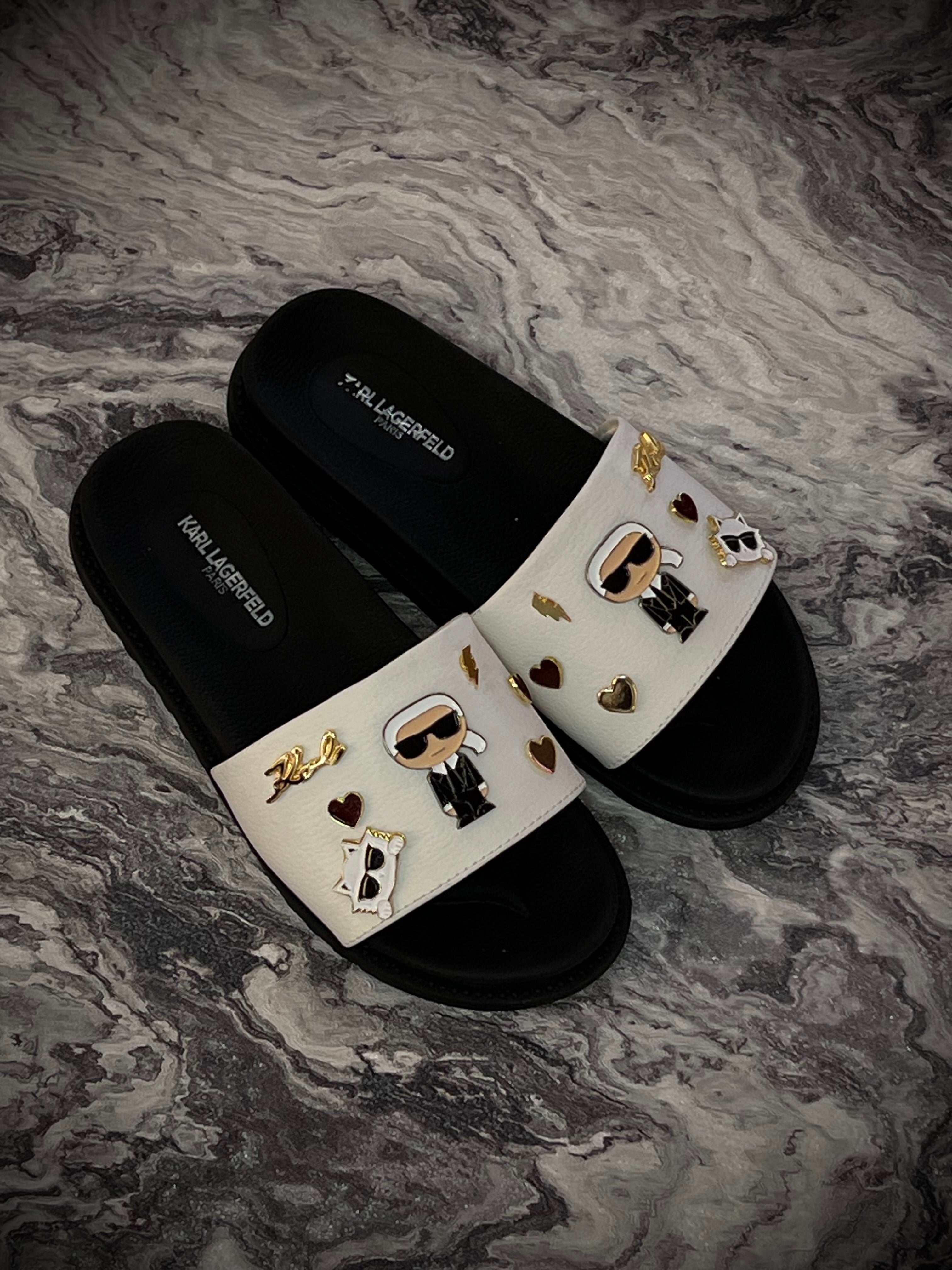 CHANCLAS KARL BLANCAS PINES